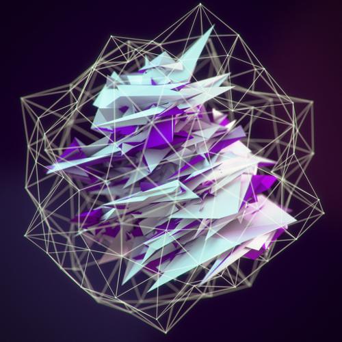 Purple Abstract Shape preview image
